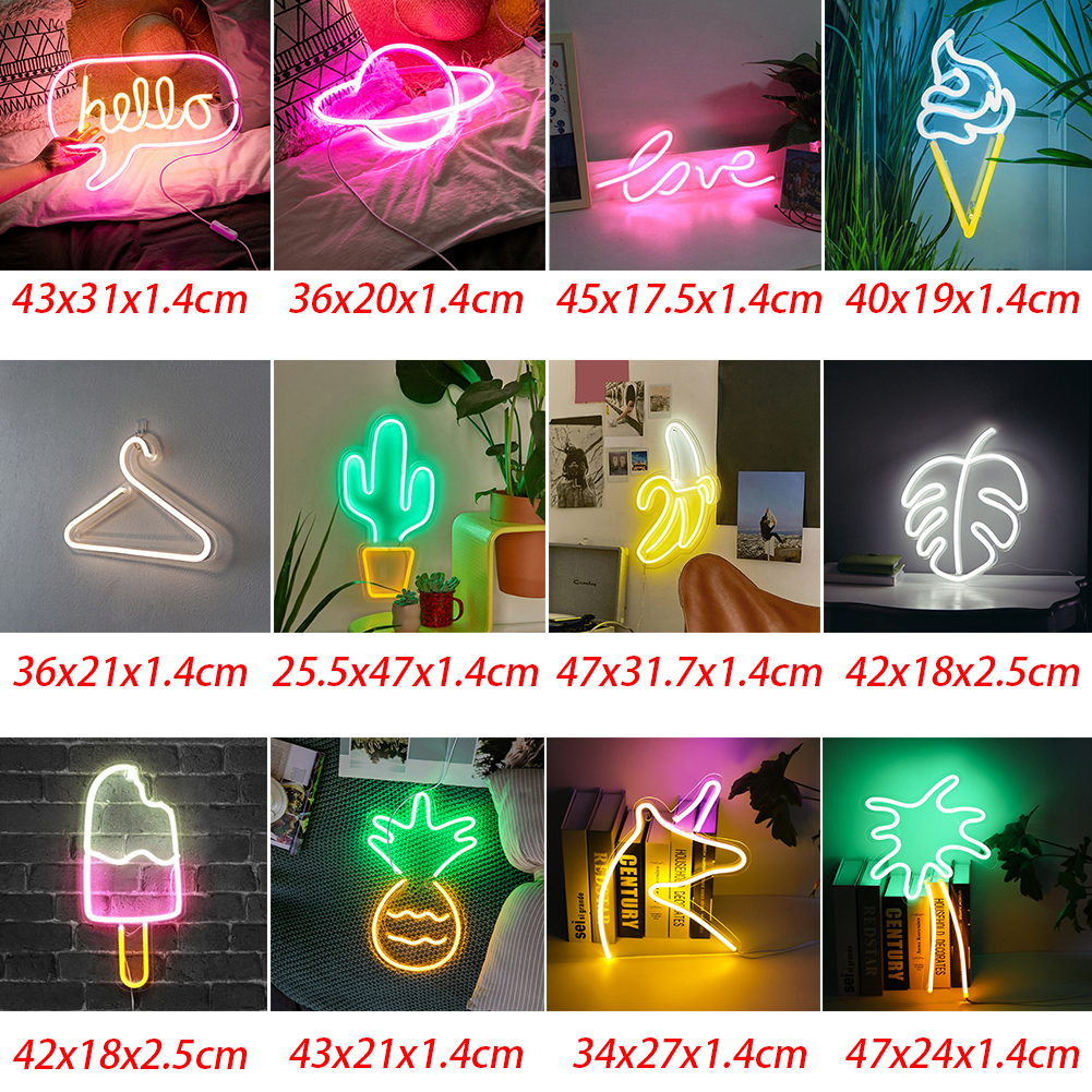 Photography-Prop-Decoration-Atmosphere-Shop-Window-Home-Party-Art-Bar-Wedding-Neon-Light-USB-Powered-1778558-2