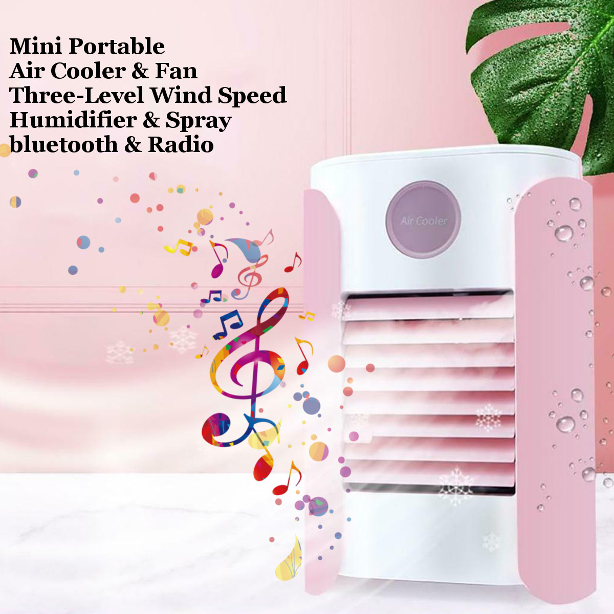 USB-Mini-Portable-Bluetooth-Radio-Air-Cooler-Humidifier-Conditioning-Mute-Spray-Cooling-Fan-1690137-3