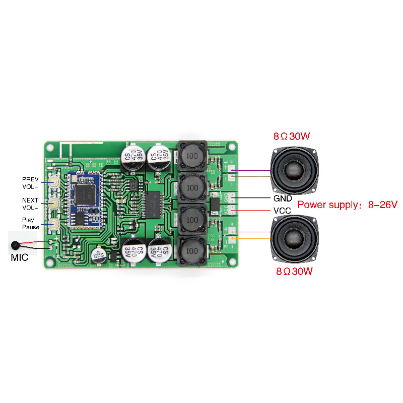 CSRA64215-TWS-42-bluetooth-Receiver-2x30W-TPA3118-Amplifier-Audio-Board-Amplificador-8Ohm-Speaker-fo-1741864-1