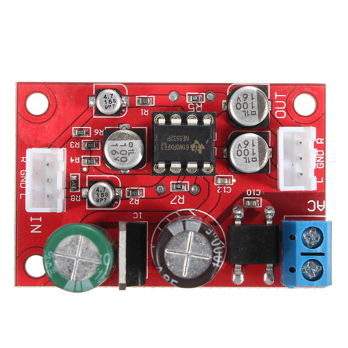 DC-9-24V-AC-8-16V-NE5532-Audio-OP-AMP-Microphone-Preamps-Pre-Amplifier-Board-1119466-3