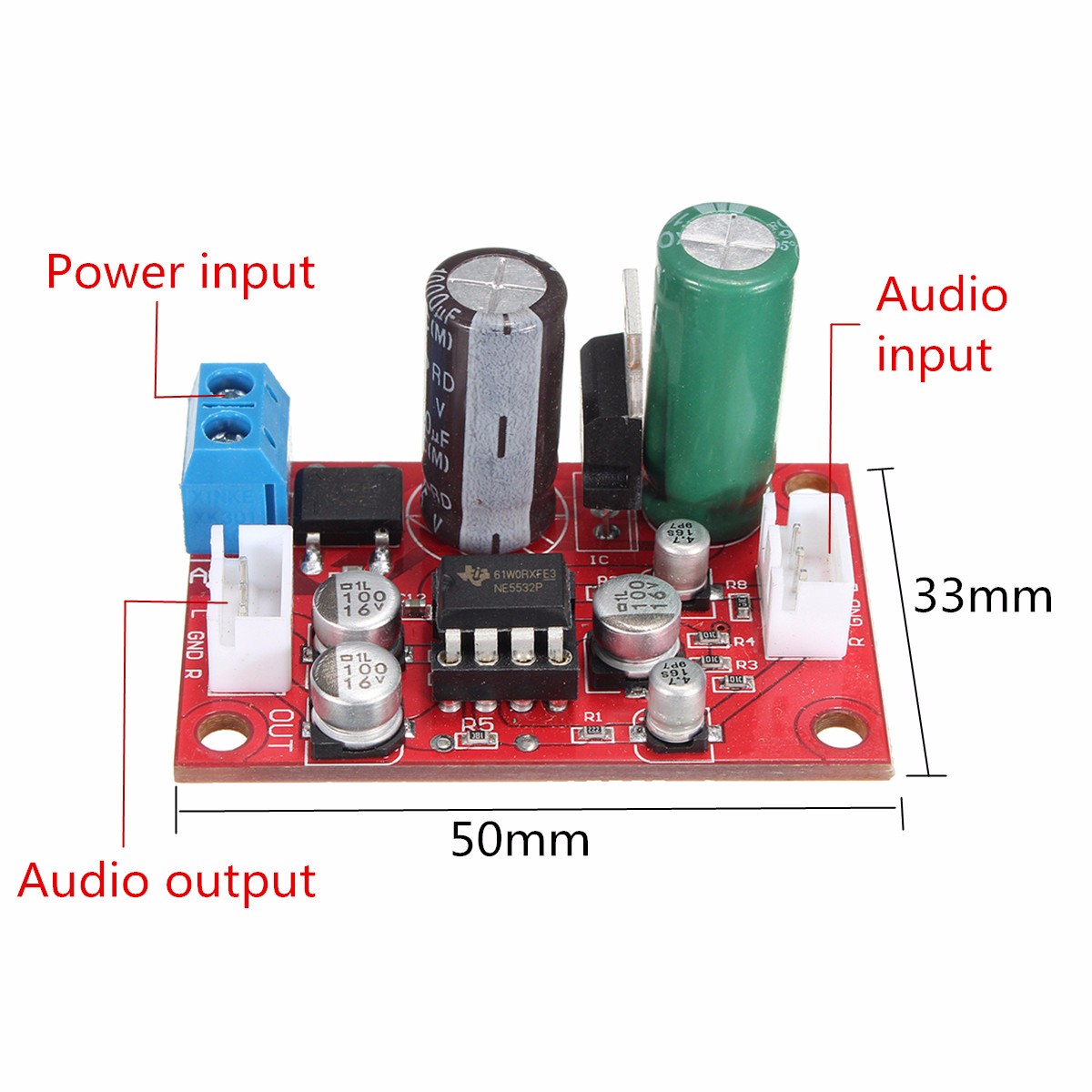 DC-9-24V-AC-8-16V-NE5532-Audio-OP-AMP-Microphone-Preamps-Pre-Amplifier-Board-1119466-5