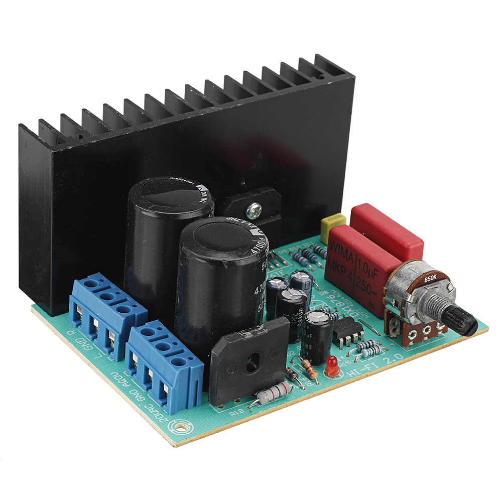 LM1876-Dual-AC15-20V-30W30W-20-Stereo-HIFI-Amplifier-Board-1722381-1