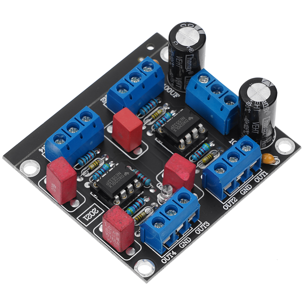 NE5532-DC-Dual-Power-4-Channels-Pre-amplifier-Disassembled-Chip-Driver-Board-Finished-Board-1939059-10