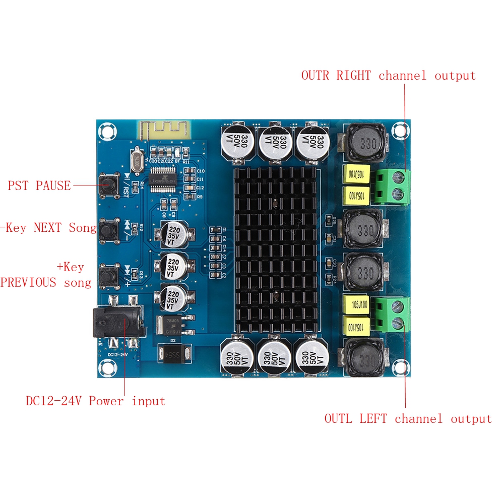 TPA3116D2-bluetooth-50-Dual-Channel-2120W-High-Power-Digital-Audio-Power-Amplifier-Board-1943248-1