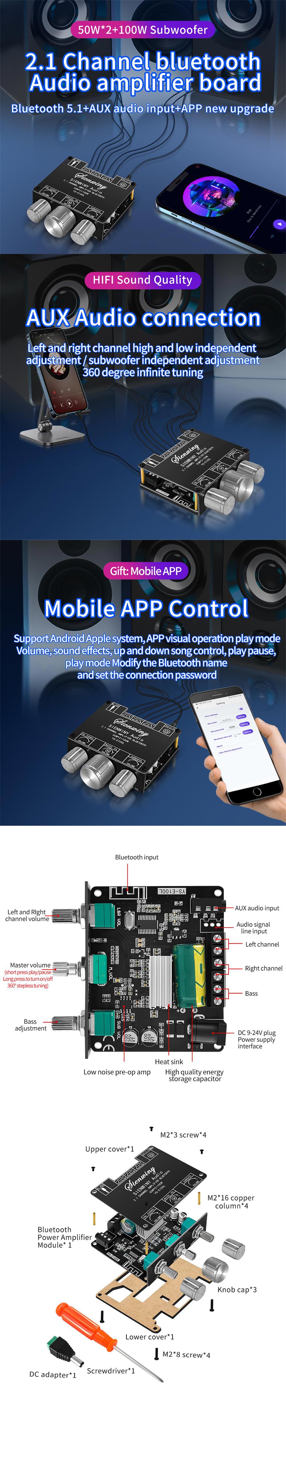 YS-E100L-21-Channel-bluetooth-51-Audio-Amplifier-Board-50Wtimes2100W-High-Low-Pitched-Subwoofer-Ampl-1975016-1