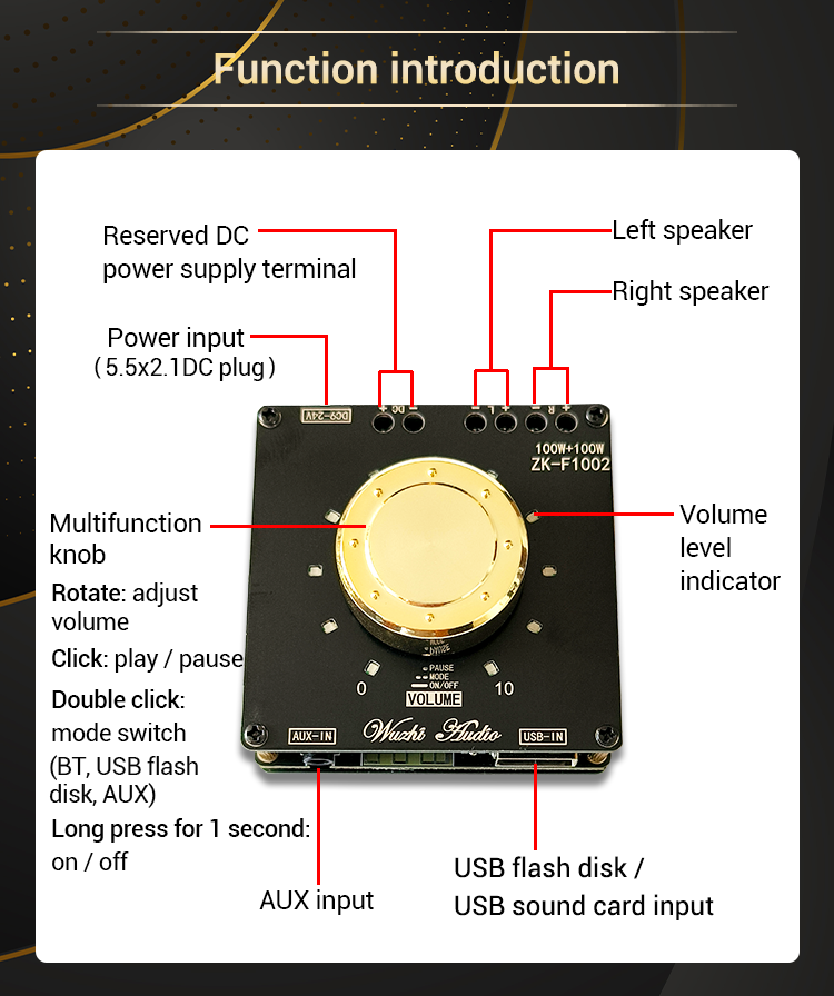 ZK-F1002-Volume-Indicator-bluetooth-Audio-Power-Amplifier-Board-Module-TPA3116D2-Stereo-100Wx2-1967700-4