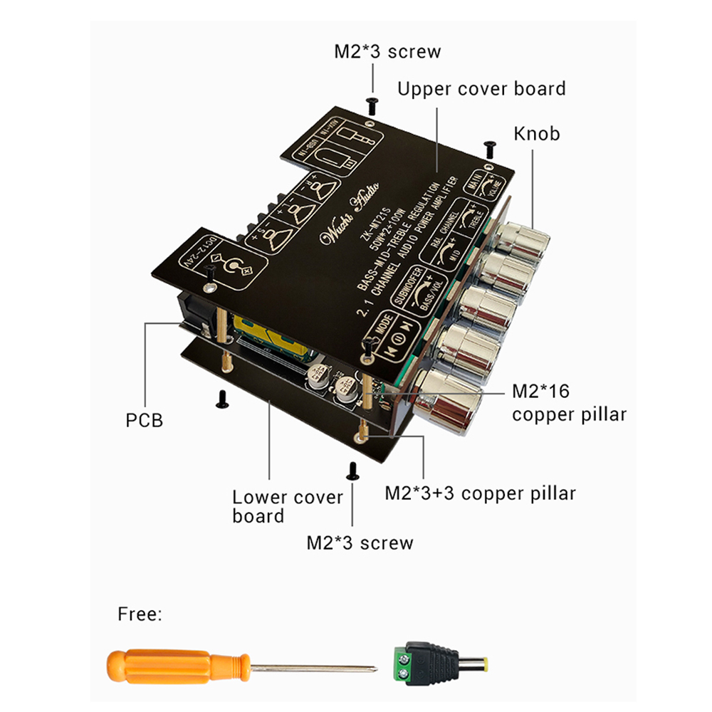 ZK-MT21S-21-Channel-Bluetooth-51-Subwoofer-Amplifier-Board-Module-50WX2100W-Power-Audio-Stereo-Ampli-1953851-9