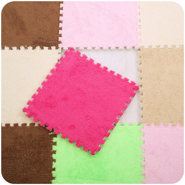 10-Pcs-30x30x1cm-Children-EVA-Suede-Mats-Stitching-Carpet-Floor-Mat-Comfortable-Soft-Anti-skid-Play--1829678-5