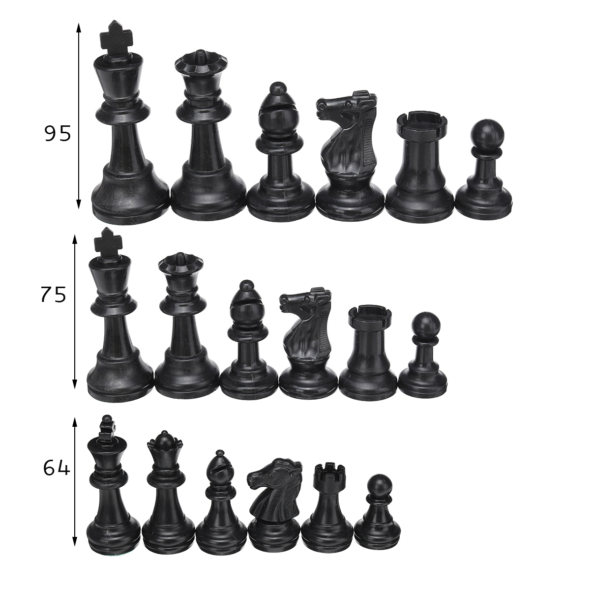 32-Piece-Game-Chess-Foldable-957564cm-King-Knight-Set-Outdoor-Recreation-Family-Camping-Game-1638530-2