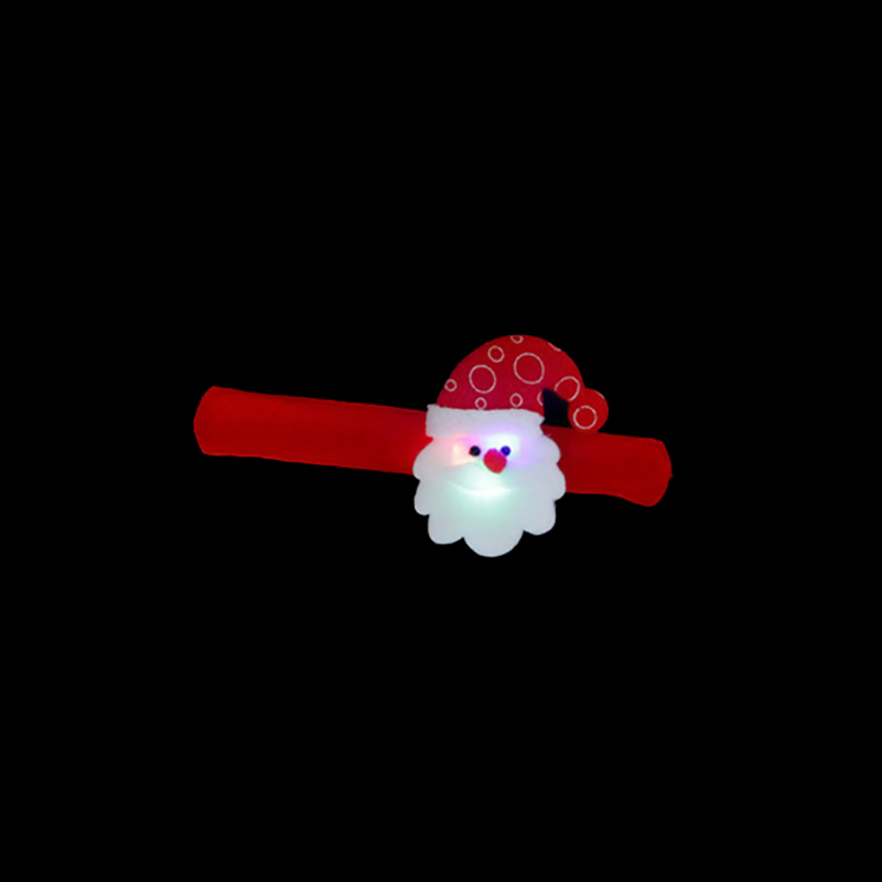Kids-Christmas-Glowing-Wristband-Bracelet-Ribbon-Tree-Decoration-Santa-Claus-LED-Cute-Bracelet-1354078-4