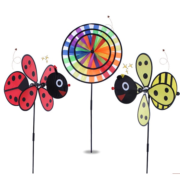 Windmill-Red-Ladybug-and-Yellow-Bee-Design-Windmill-Children-Garden-Decoration-1005110-2
