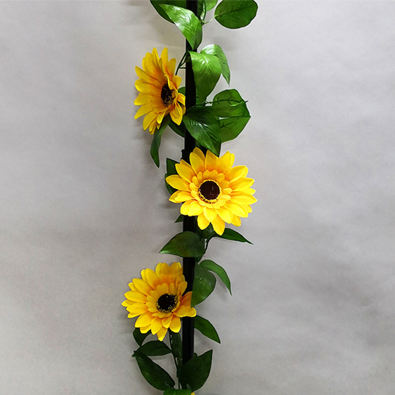 2PCS-Artifical-Sunflower-Garland-Flower-Vine-Wedding-Floral-Arch-Decor-Silk-For-Wedding-Party-Decora-1902529-2