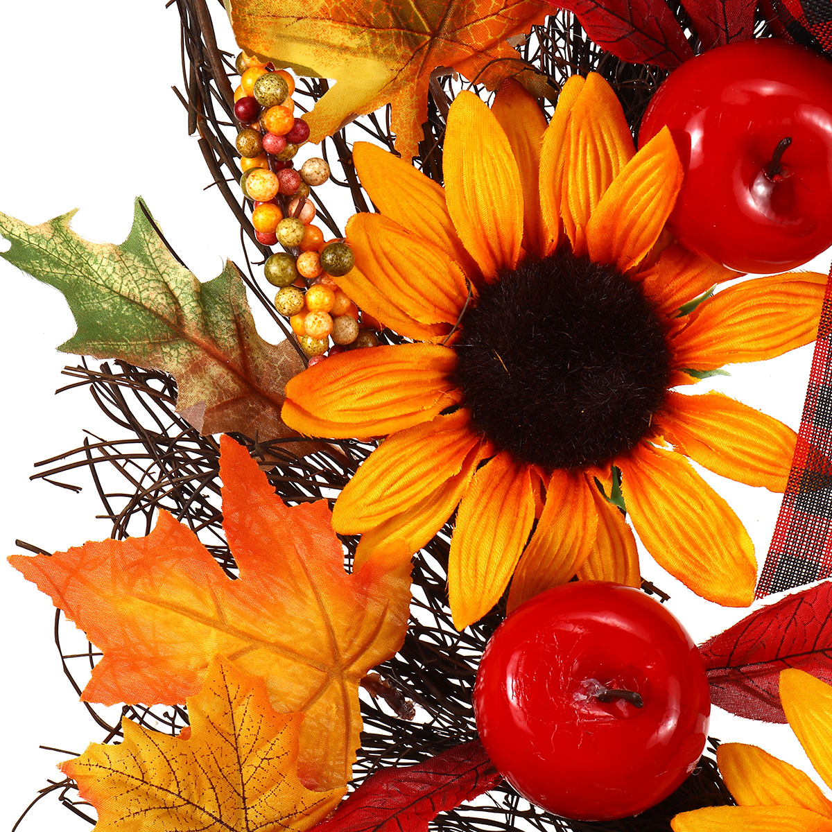 3045CM-Artificial-Sunflower-Pumpkin-Pine-Cone-Berry-Maple-Leaf-Halloween-Wreath-Door-Decoration-Than-1828899-5