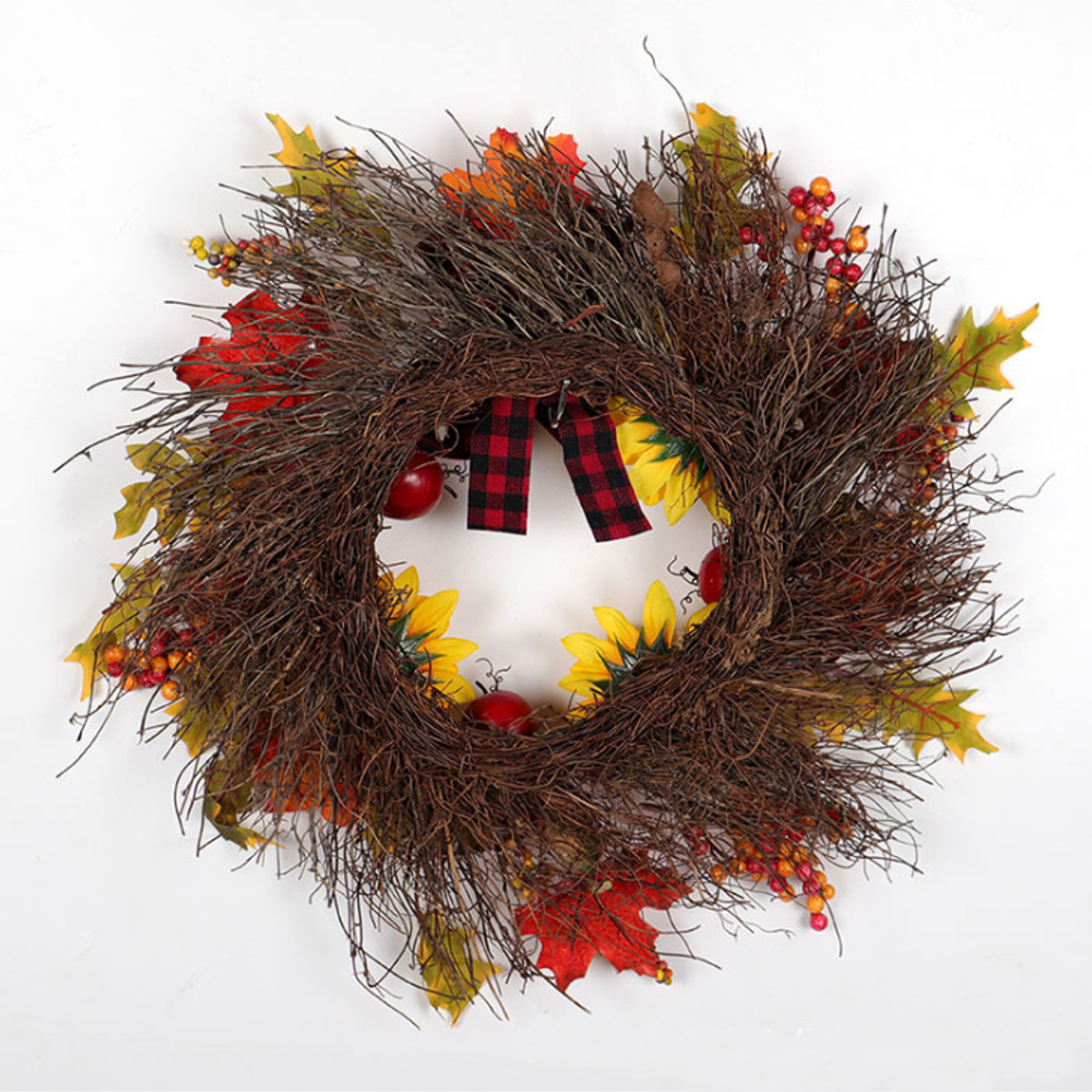 3045CM-Artificial-Sunflower-Pumpkin-Pine-Cone-Berry-Maple-Leaf-Halloween-Wreath-Door-Decoration-Than-1828899-10