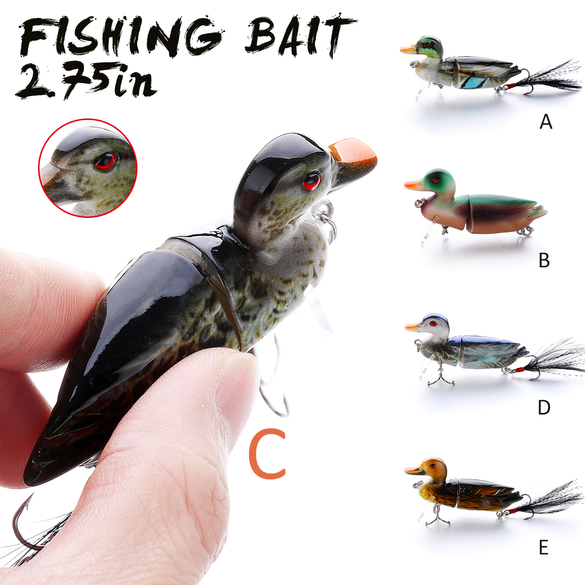 3D-Eyes-Duck-Lure-Artificial-Fishing-Bait-Catching-Topwater-With-Hooks-Fishing-1496193-2
