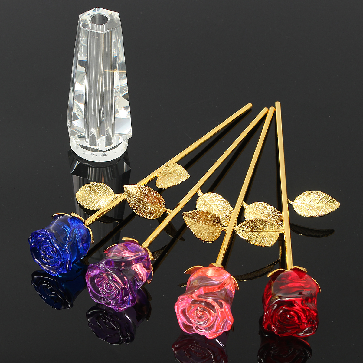 Crystal-Glass-Golden-Roses-Flower-Ornament-Valentine-Gifts-Present-with-Box-Home-Decorations-1430314-4