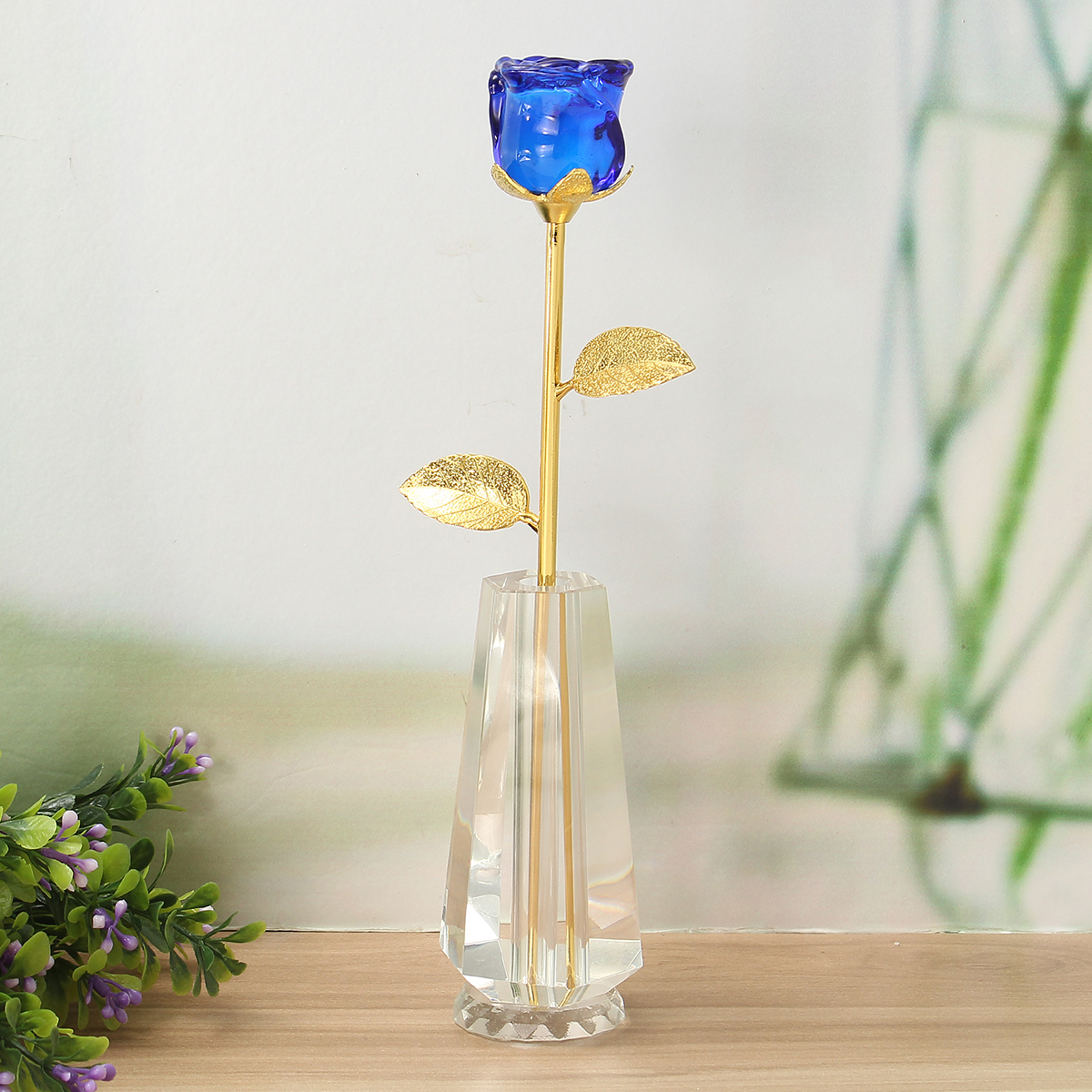 Crystal-Glass-Golden-Roses-Flower-Ornament-Valentine-Gifts-Present-with-Box-Home-Decorations-1430314-7