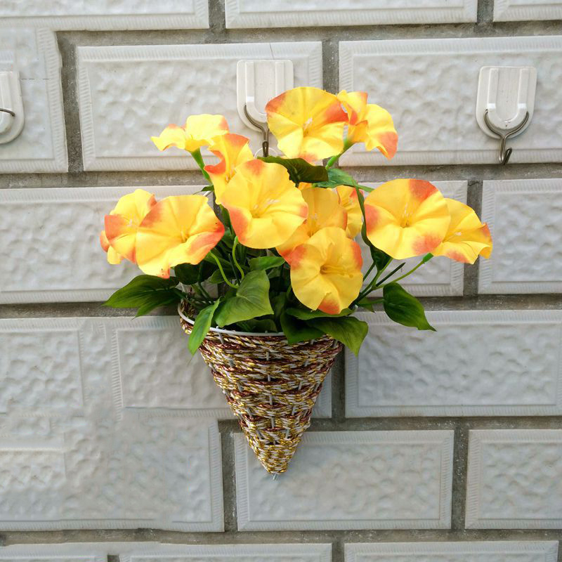 Flower-Violet-Wall-Ivy-Flower-Hanging-Basket-Artificial-Flower-Decor-Silk-Flower-Vine-1674985-1