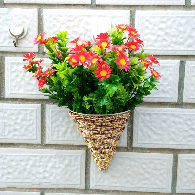 Flower-Violet-Wall-Ivy-Flower-Hanging-Basket-Artificial-Flower-Decor-Silk-Flower-Vine-1674985-5