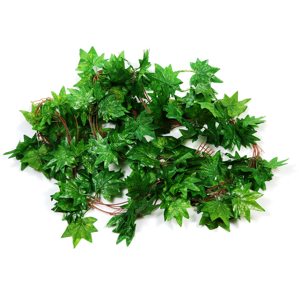 GreenRed-Maple-Leaf-Artificial-Vine-Garland-Foliage-Plant-Wedding-Party-Decor-1714788-8