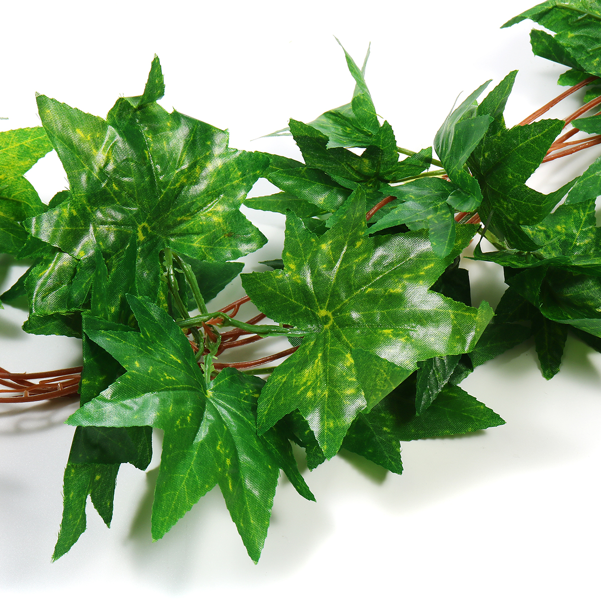GreenRed-Maple-Leaf-Artificial-Vine-Garland-Foliage-Plant-Wedding-Party-Decor-1714788-9