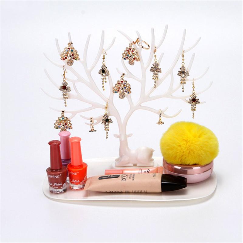 Plastic-Creative-Cosmetic-Organizer-Ring-Lipstick-Rack-Makeup-Organizer-Antler-Shaped-Jewelry-Box-Ne-1626075-1