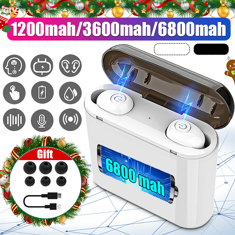 1200mah3600mah6800mah-Charging-Box-TWS-Wireless-bluetooth-Earbuds-50-HD-Stereo-IPX6-Waterproof-Noise-1637660-2