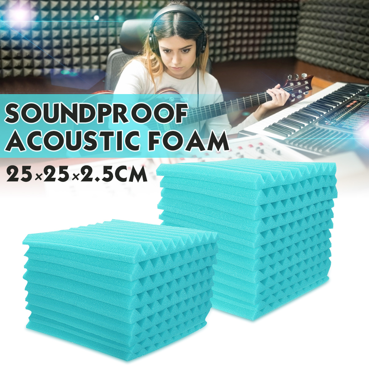 16Pcs-Sound-Proofing-Acoustic-Panels-Foam-Tiles-Foam-Insulation-Wall-Studio-1737782-3