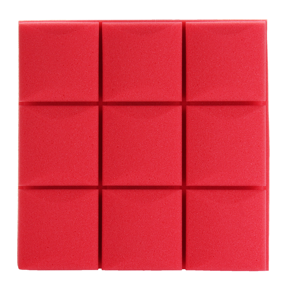 6Pcs-27x27x4-Acoustic-Panels-Tiles-Studio-Soundproofing-Isolation-Wedge-Sponge-Foam-1749838-12