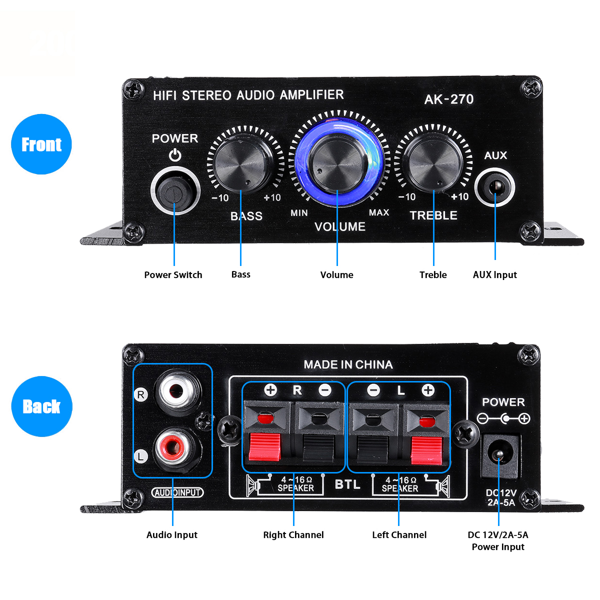 AK270-2-Channel-12V-Audio-Power-Amplifier-Low-Distortion-Support-AUX-Mini-HIFI-Power-Amplifier-1936861-3