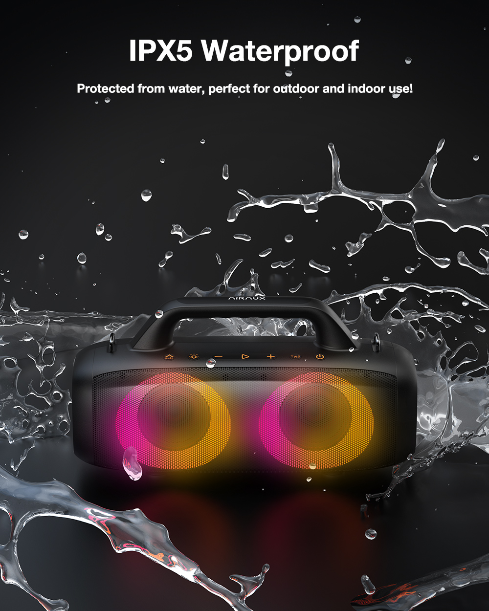 AirAux-AA-DH1-50W-TWS-bluetooth-V51-Speaker-360deg-Bass-4500mAh-Battery-RGB-Effect-IPX5-Waterproof-2-1971612-10