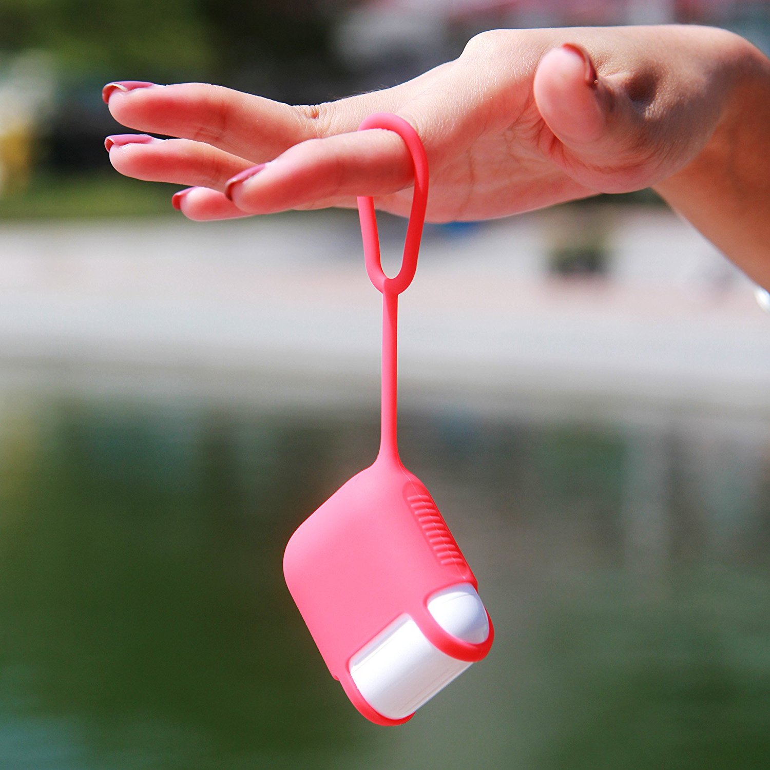 Anti-shock-Dustproof-Multi-color-Soft-Silicone-Protective-Cover-Wireless-Earphone-Case-with-Pothook--1940628-8