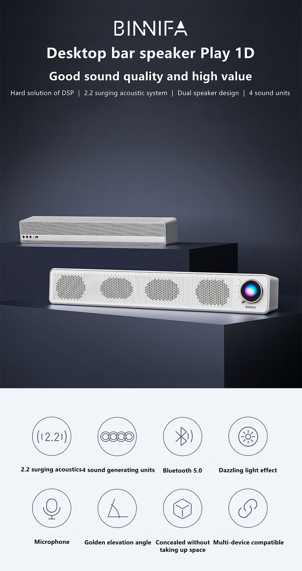 BINNIFA-Play-1D-6W-bluetooth-50-Speaker-Dual-Connection-Speaker-Quad-Drivers-Dual-Diaphragm-Deep-Bas-1970231-1