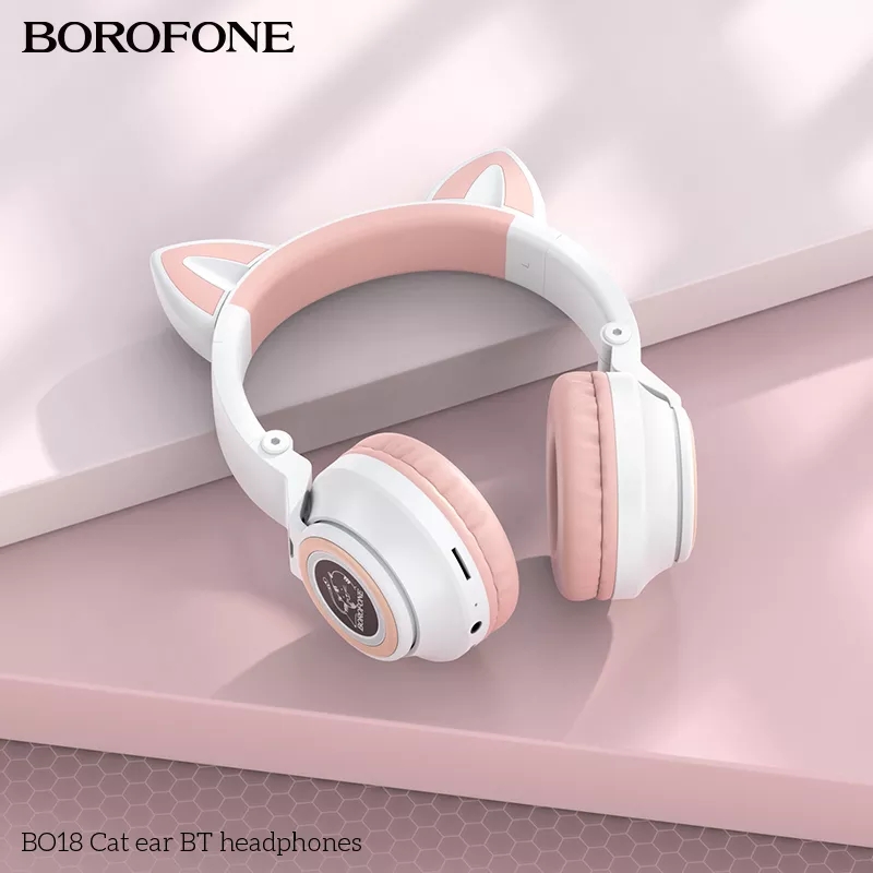 BOROFONE-BO18-Wireless-Gaming-Headphone-BT50-400mAh-Battery-Flashing-LED-Headphone-with-Cute-Cat-Ear-1961661-5