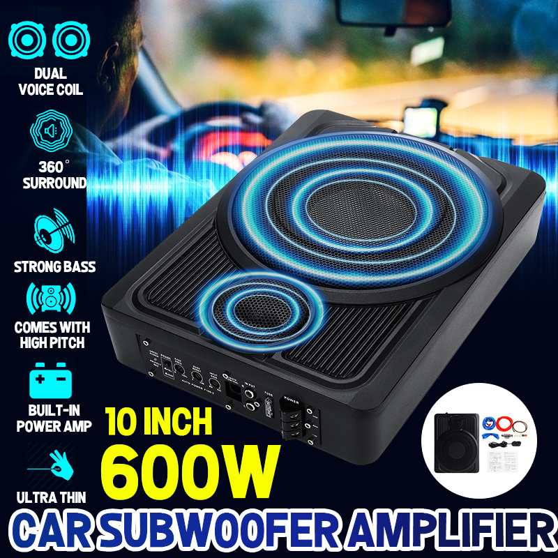 Bakeey-600W-Subwoofer-12V-Car-Ultra-thin-10-inch-With-Tweeter-Subwoofer-Dedicated-Full-range-Subwoof-1746877-2
