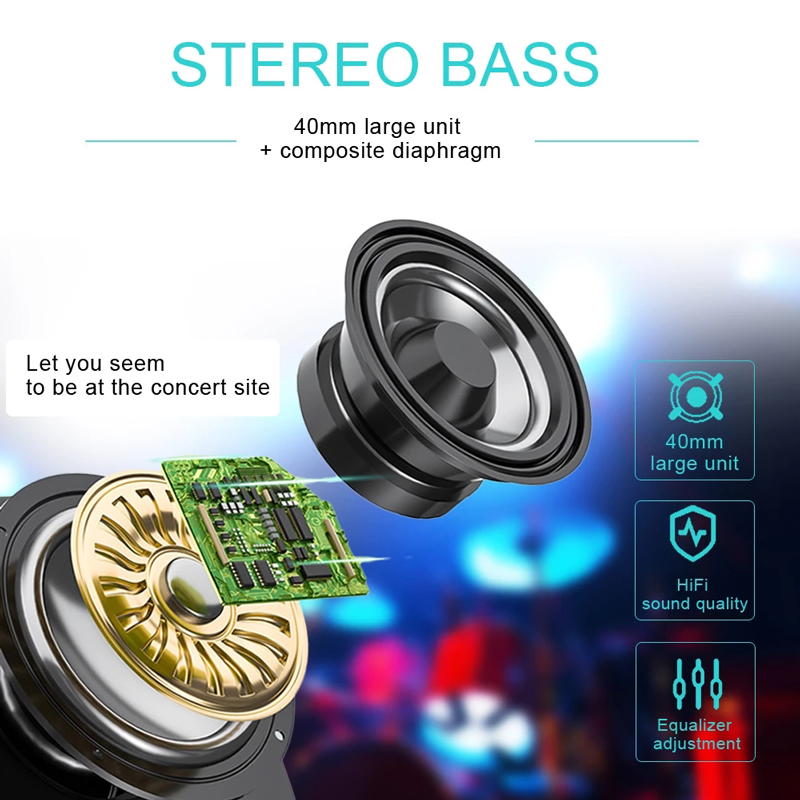 Bakeey-B39-Luminous-bluetooth-50-Headset-Head-mounted-Wireless-Headphones-Heavy-Bass-Surround-Stereo-1786621-3