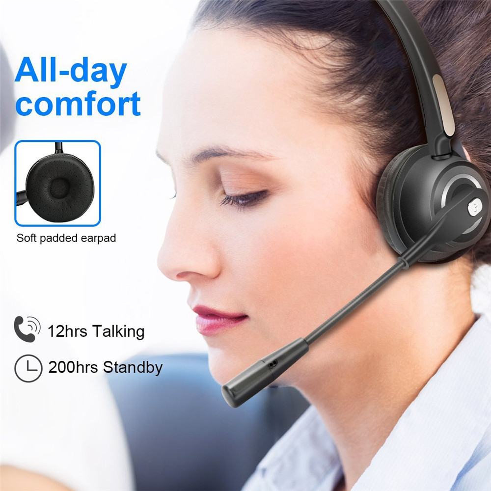 Bakeey-BH520-Head-mounted-CLASS-2-bluetooth-Noise-Reduction-Earphone-Handsfree-Music-Monaural-Headph-1669586-2