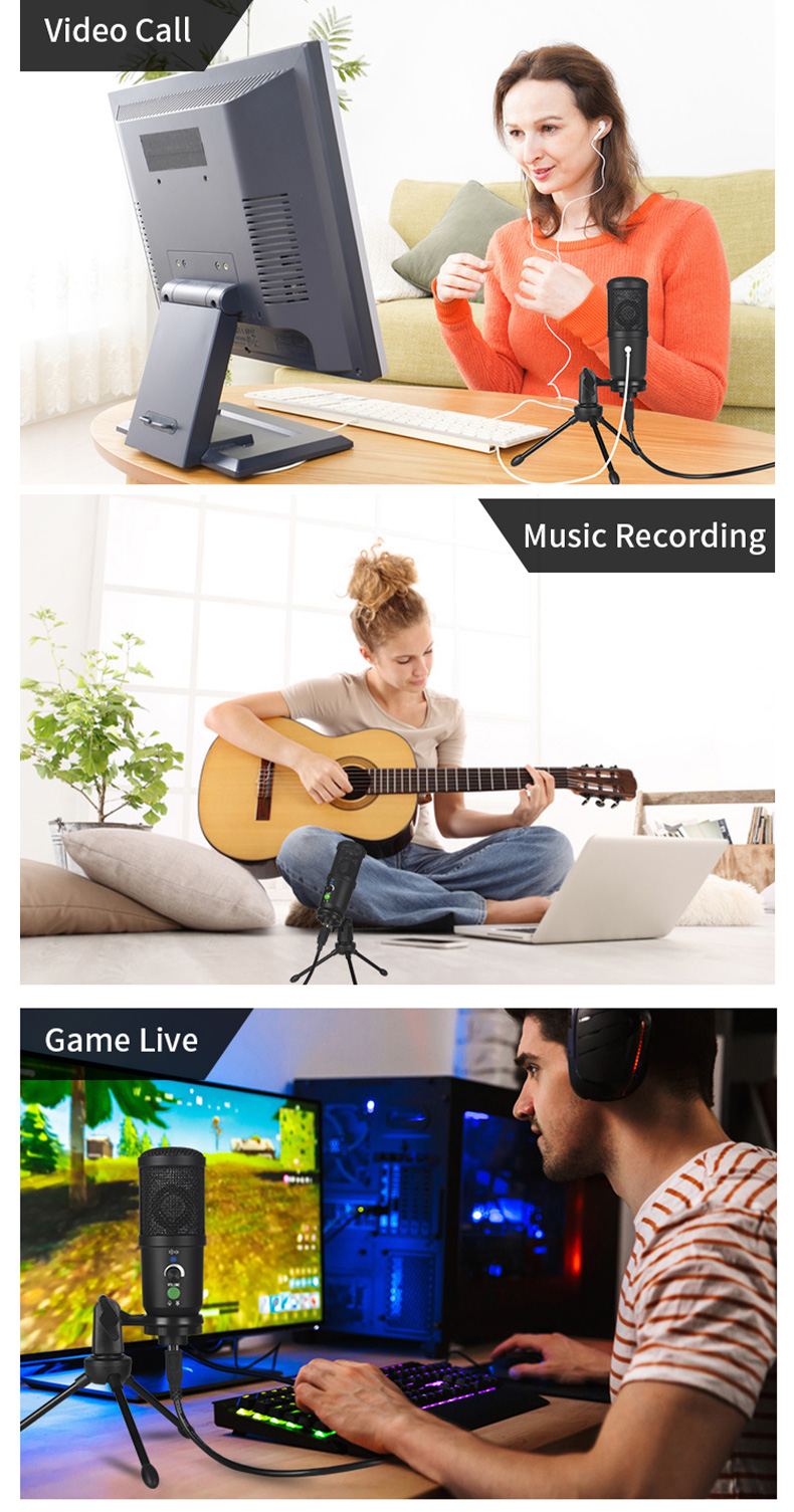 Bakeey-BM-66-Professional-Condenser-Microphone-Recording-USB-Microphone-with-Tripod-for-Computer-Stu-1902123-14