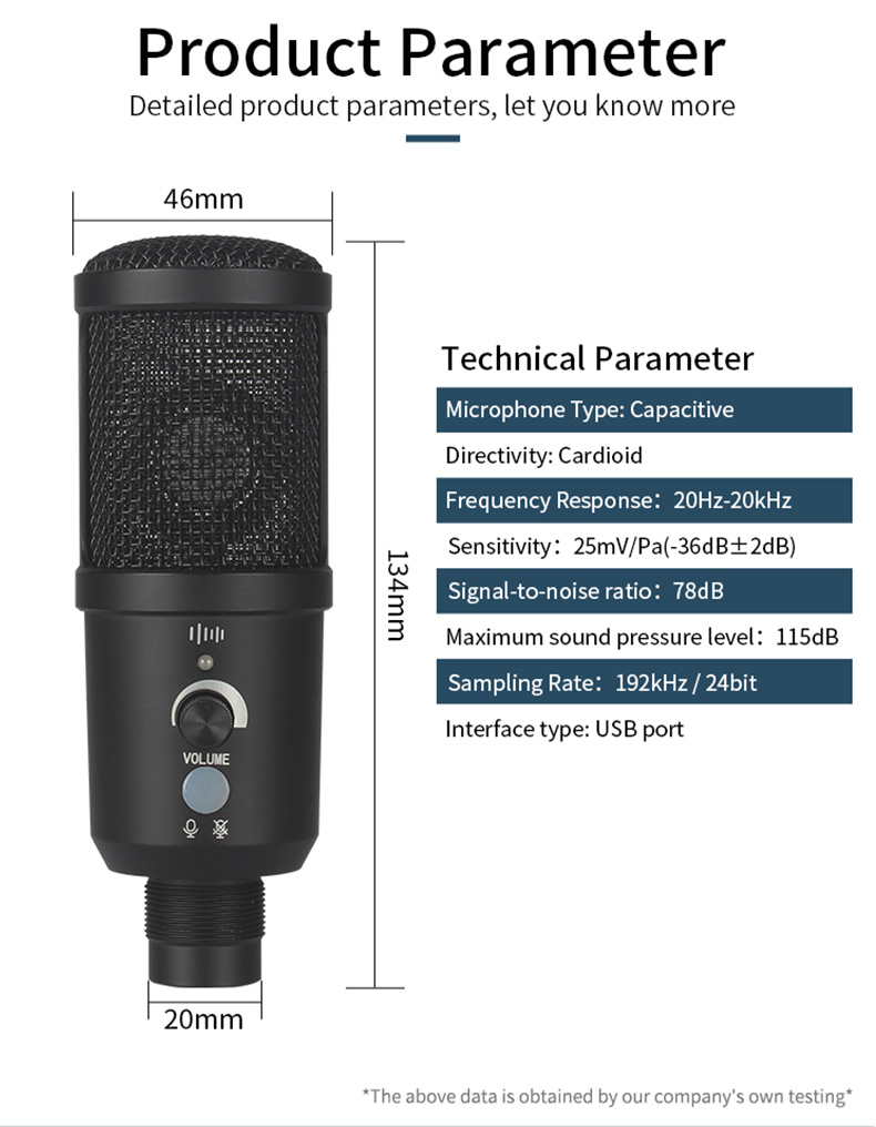 Bakeey-BM-66-Professional-Condenser-Microphone-Recording-USB-Microphone-with-Tripod-for-Computer-Stu-1902123-15