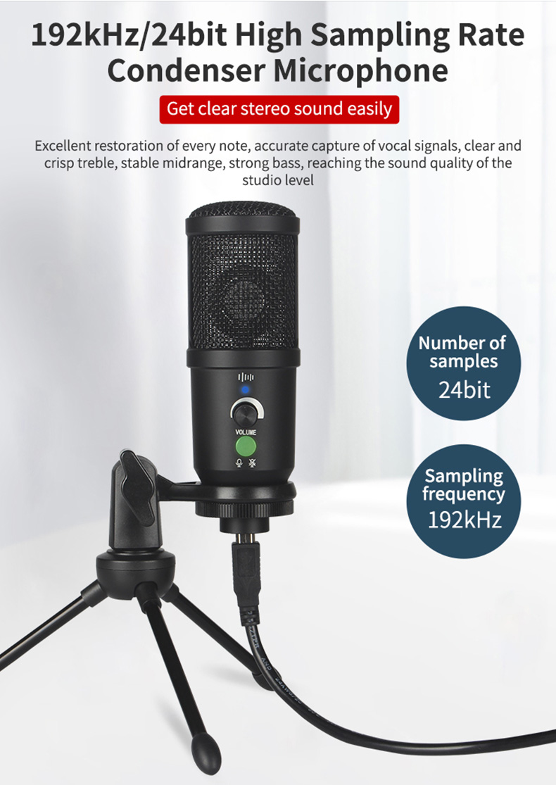 Bakeey-BM-66-Professional-Condenser-Microphone-Recording-USB-Microphone-with-Tripod-for-Computer-Stu-1902123-5