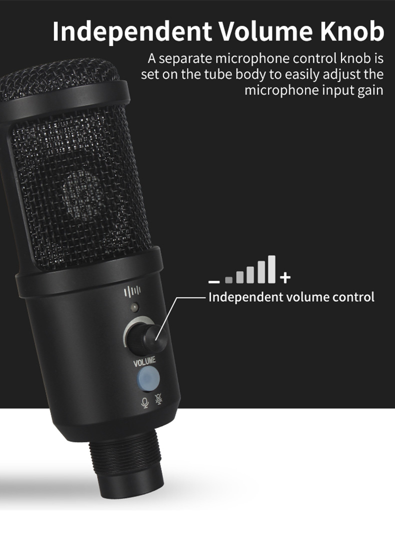 Bakeey-BM-66-Professional-Condenser-Microphone-Recording-USB-Microphone-with-Tripod-for-Computer-Stu-1902123-8