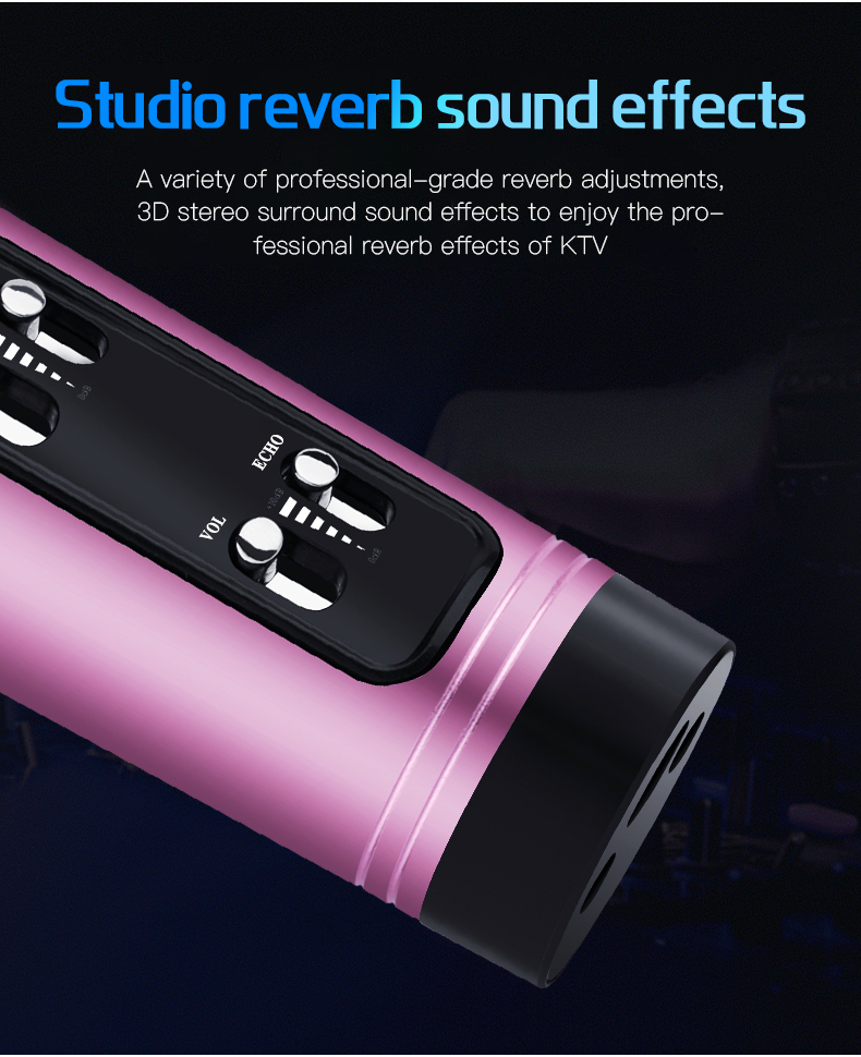 Bakeey-C16-DSP-Metal-Handheld-Wireless-Recording-Karaoke-Microphone-Support-6-Voice-Voice-Changing-B-1828008-5