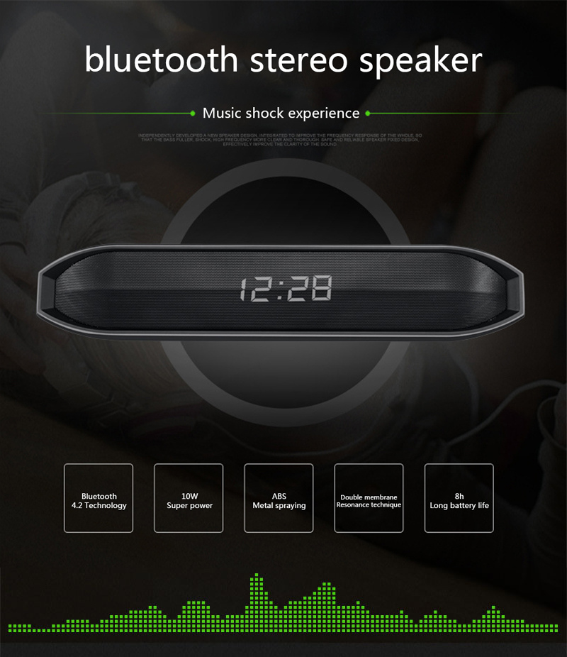 Bakeey-CY-03-Wireless-bluetooth-Speaker-Portable-Dual-Drivers-Stereo-Bass-Speaker-LED-Display-Clock--1865491-1