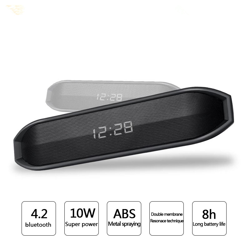 Bakeey-CY-03-Wireless-bluetooth-Speaker-Portable-Dual-Drivers-Stereo-Bass-Speaker-LED-Display-Clock--1865491-3