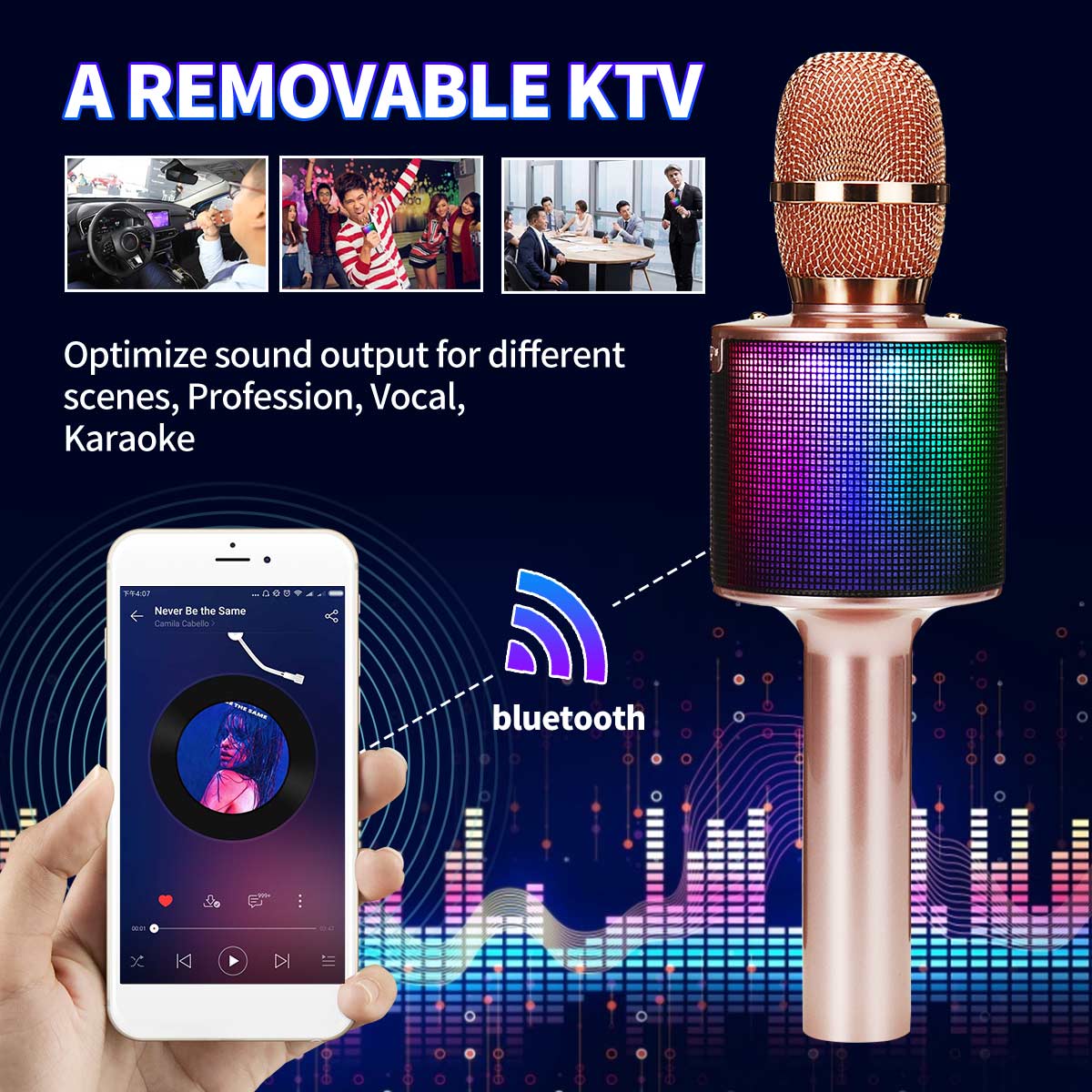 Bakeey-D03-Wireless-Microphone-bluetooth-Speaker-HIFI-TF-Card-AUX-In-Luminous-2600mAh-Music-Player-R-1812704-5