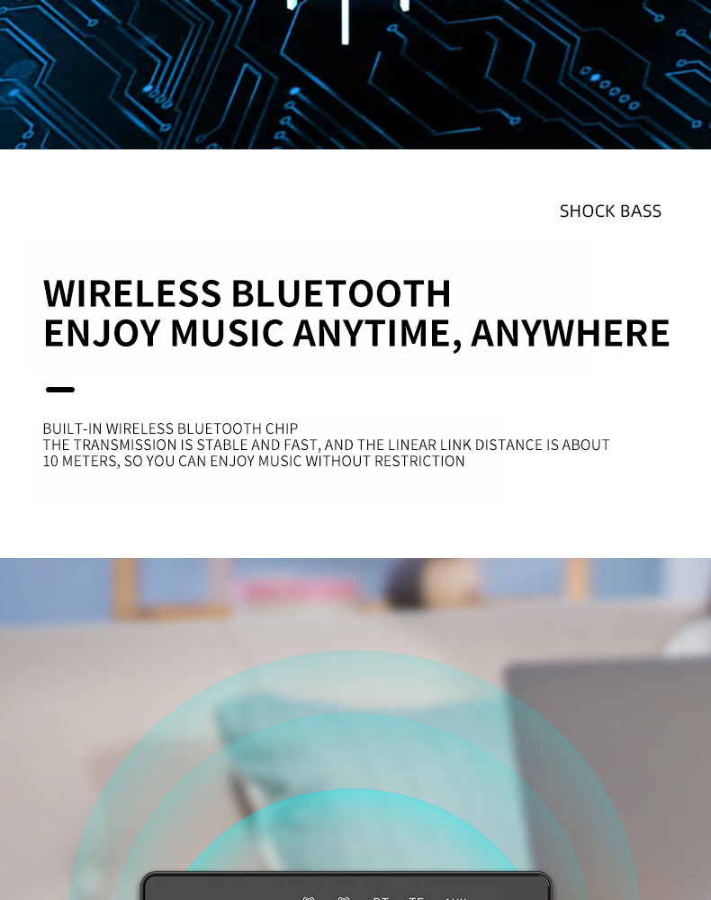 Bakeey-D7-LED-Alarm-Clock-Speaker-Luminous-Multi-function-Retro-bluetooth-50-Loudspeaker-for-Home-De-1844876-4