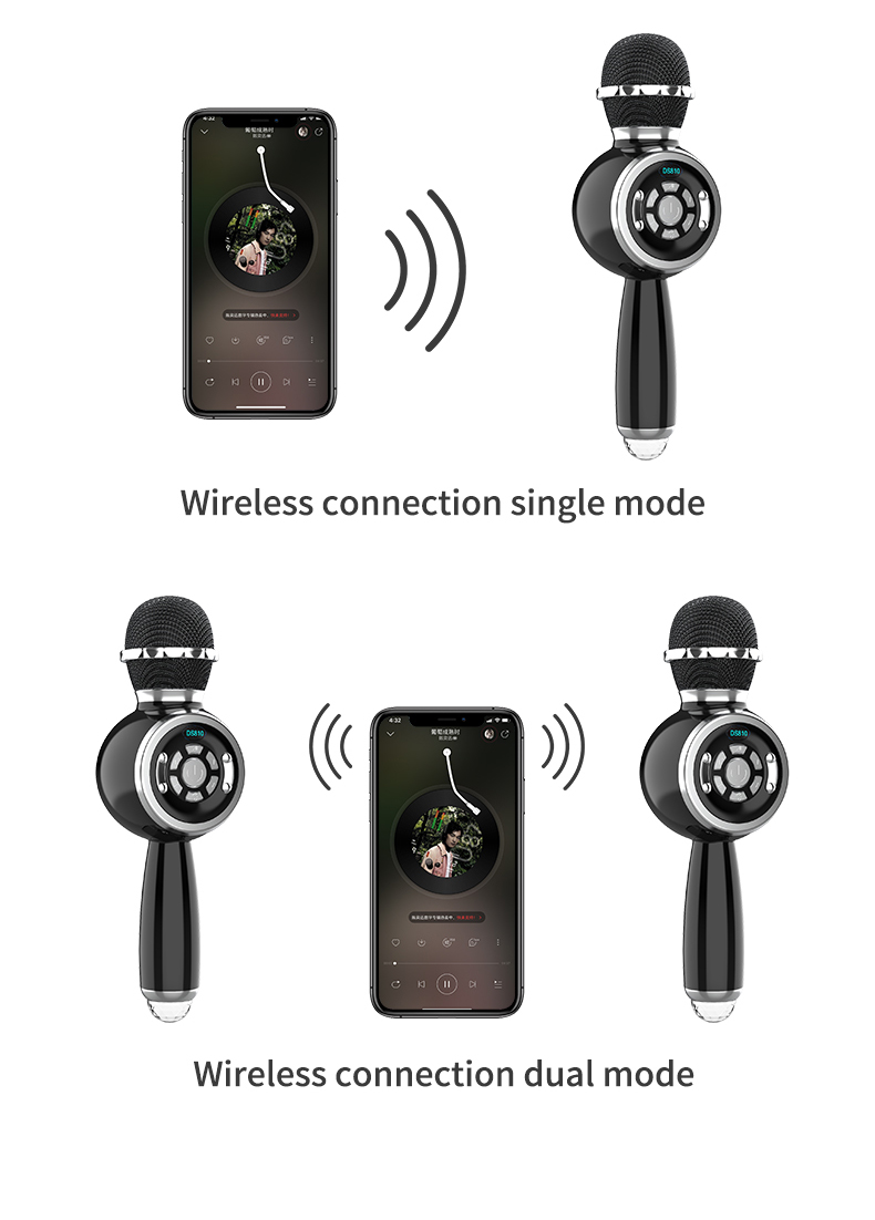 Bakeey-DS810-bluetooth-Microphone-LED-Light-Handheld-Wireless-Karaoke-Portable-Microphone-Support-TF-1908534-12