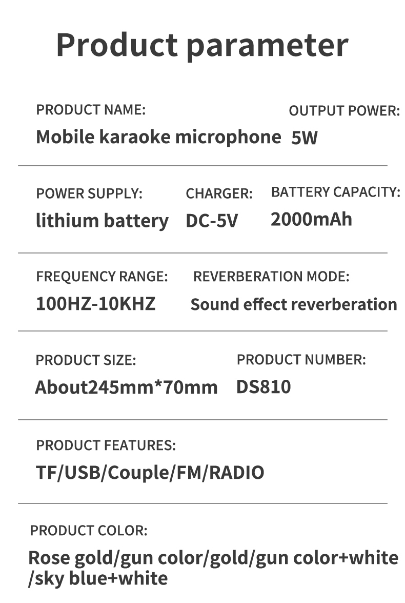 Bakeey-DS810-bluetooth-Microphone-LED-Light-Handheld-Wireless-Karaoke-Portable-Microphone-Support-TF-1908534-14