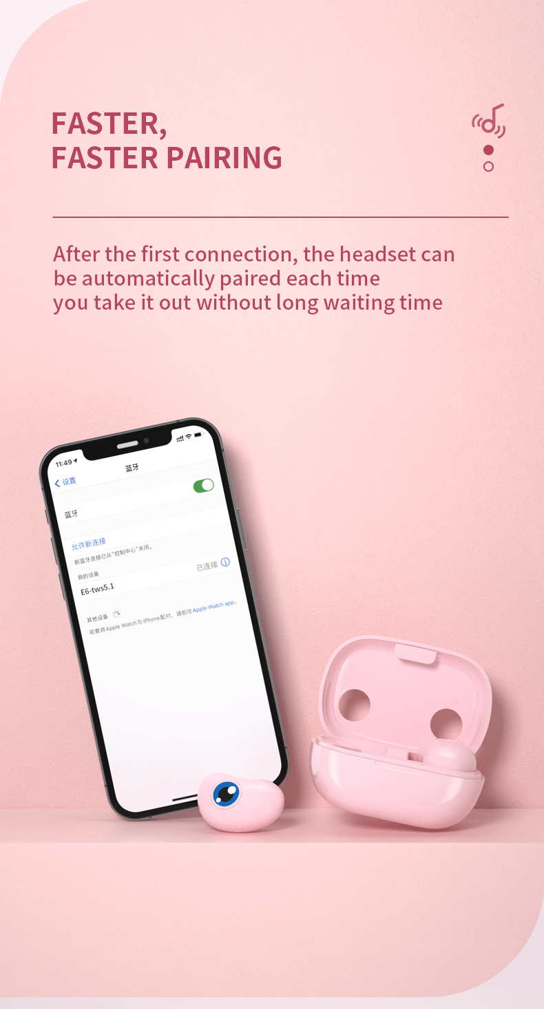 Bakeey-E6-Mini-TWS-Wireless-Earphones-bluetooth-51-Gaming-Headsets-Waterproof-Noise-Cancelling-Heads-1847711-12