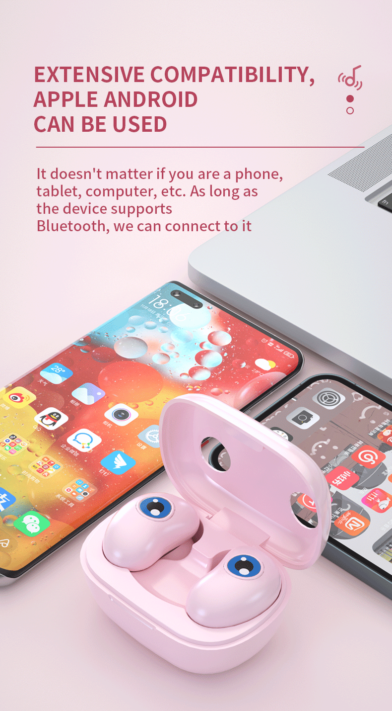 Bakeey-E6-Mini-TWS-Wireless-Earphones-bluetooth-51-Gaming-Headsets-Waterproof-Noise-Cancelling-Heads-1847711-13